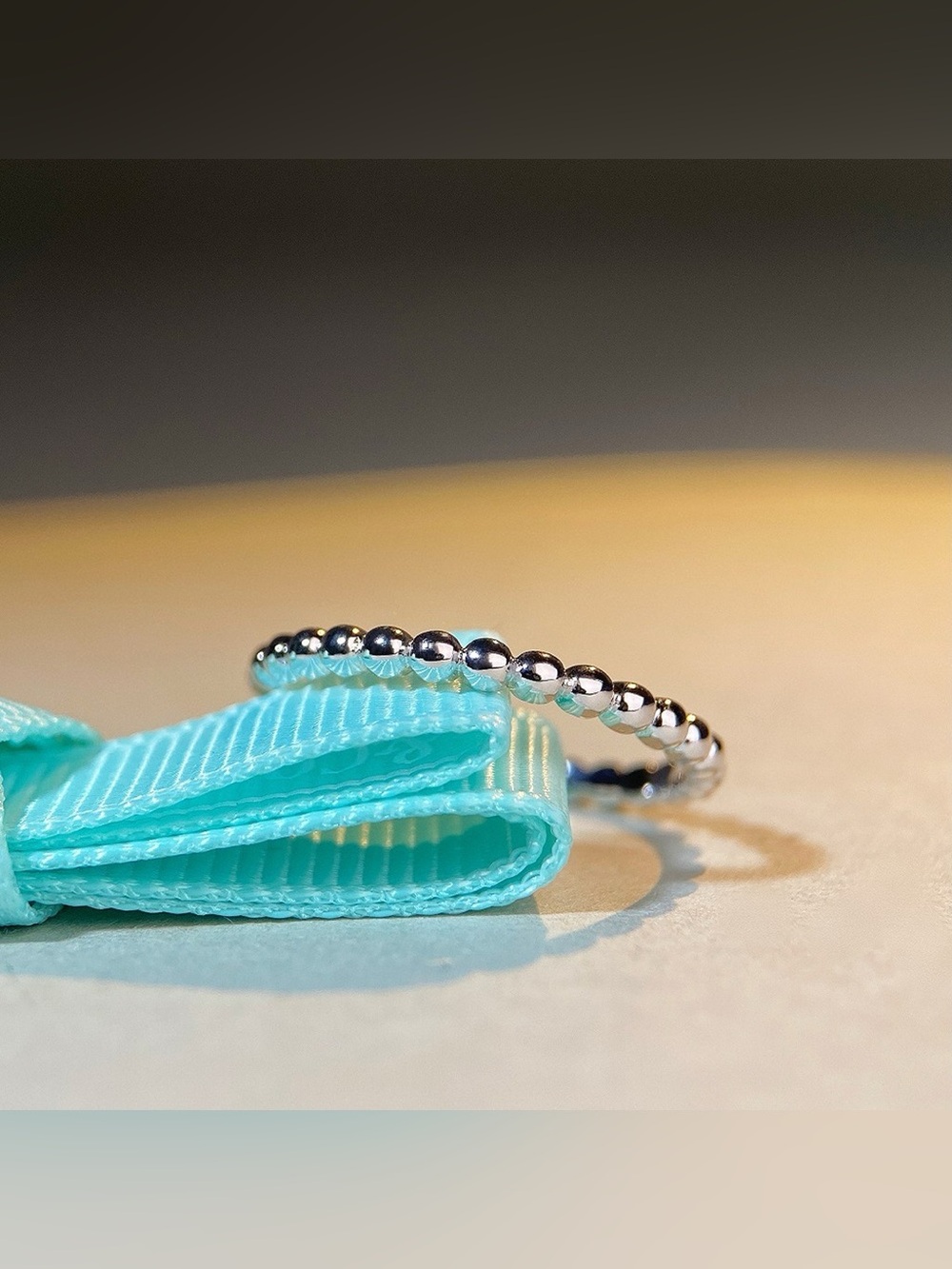 925 Sterling Silver Bead Ring